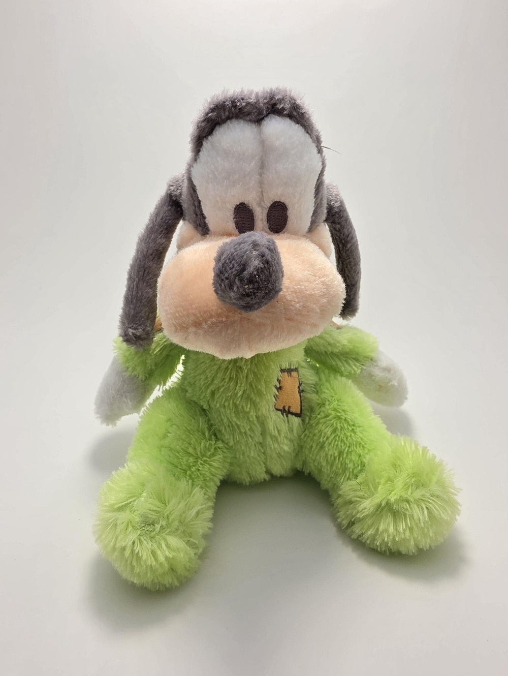 Disney Vintage Goofy Goofenstein Plush Frankenstein Goofy Plush Green Bandaids